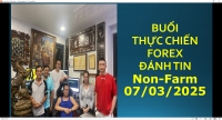THỰC CHIẾN FOREX ĐÁNH TIN Non-Farm 07/03/2025