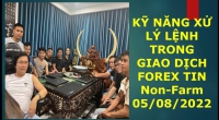 KỸ NĂNG XỬ LÝ LỆNH TRONG GIAO DỊCH FOREX TIN Non-Farm 05/08/2022