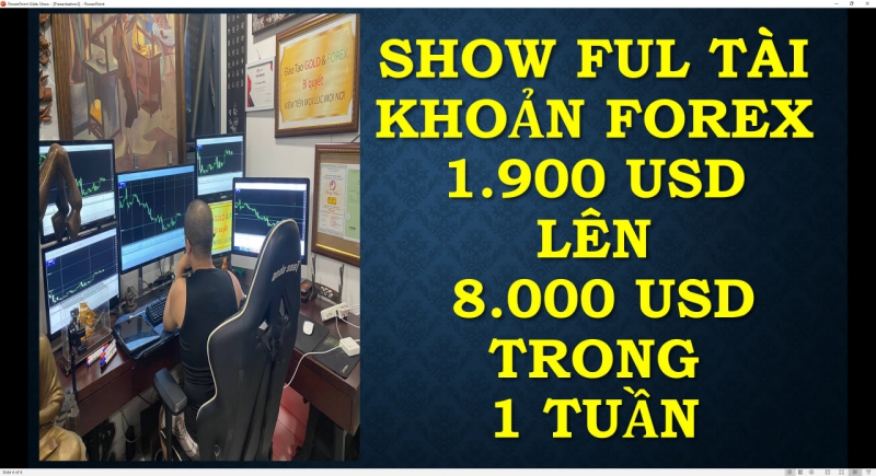 THẦY DẠY FOREX PHẢI CHỨNG MINH ĐƯỢC LỢI NHUẬN CỦA MINH CHO HỌC VIÊN KIỂM CHỨNG