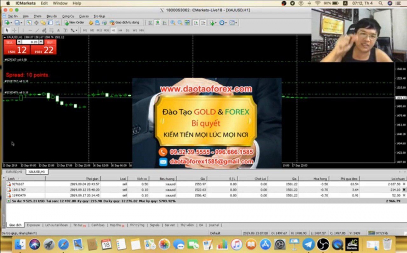 Giao dịch vàng và giao dịch Forex đây là thị trường chung của các nhà đầu tư Forex