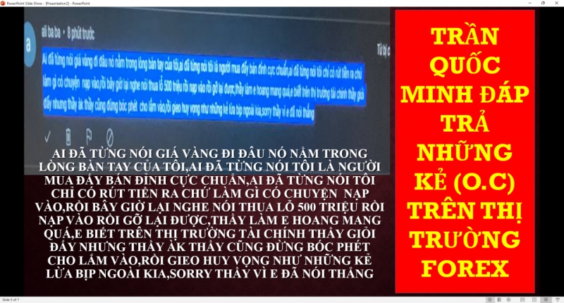 BỌN NGU GÁY VỚI THẦY TRẦN QUỐC MINH