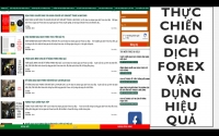 THỰC CHIẾN GIAO DỊCH FOREX VẬN DỤNG HIỆU QUẢ