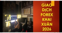 THỰC CHIẾN GIAO DỊCH FOREX KHAI XU&Acirc;N 2026