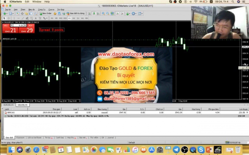 Nói mồm về kiến thức Forex của bản thân thành công thì rất dễ