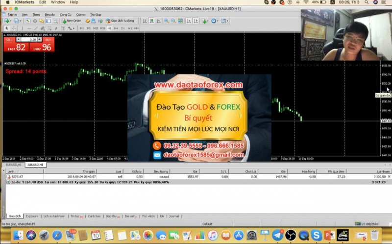Thầy dạy Forex nào cũng tự phong bản thân thành tích thế này,