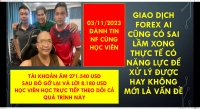 GIAO DỊCH FOREX AI CŨNG MẮC SAI LẦM XONG CÓ KỸ NĂNG ĐỂ CỨU LẠI HAY KHÔNG MỚI LÀ VẤN ĐỀ