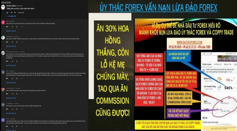 ỦY THÁC FOREX VẤN NẠN LỪA ĐẢO FOREX HIỆN NÀY