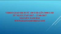 từ số vốn ban đầu 100 usd lênh đến gần 500 usd.