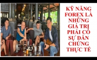KỸ NĂNG FOREX LÀ NHỮNG GIÁ TRỊ PHẢI CÓ SỰ DẪN CHỨNG THỰC TẾ