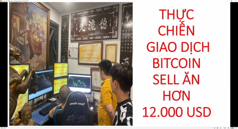 TRẦN QUỐC MINH GIAO DỊCH BITCOIN SELL ĂN HƠN 12.000 USD