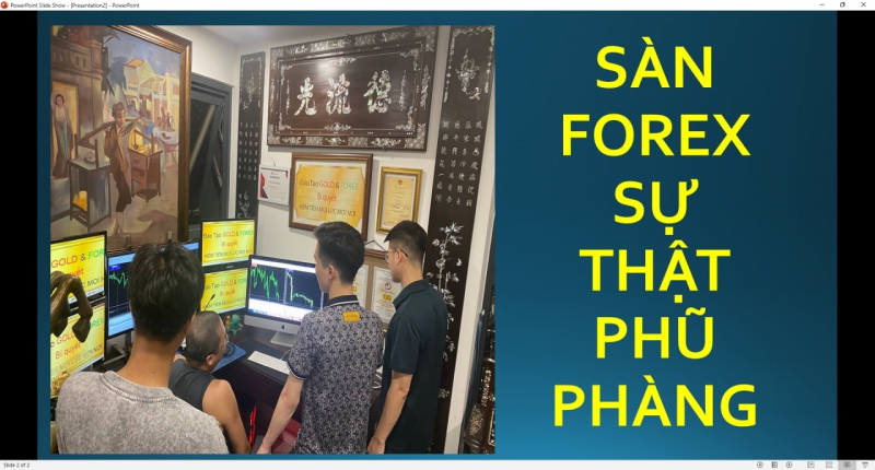 SÀN FOREX SỰ THẬT PHŨ PHÀNG