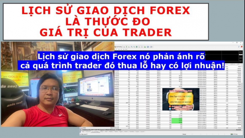 LỊCH SỬ GIAO DỊCH FOREX LÀ THƯỚC ĐO GIÁ TRỊ CỦA TRADER