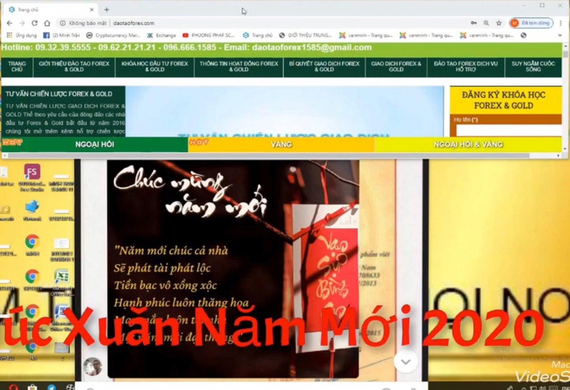 THẦY TRÂN QUỐC MINH CÙNG HỌC VIÊN FOREX CUNG CHÚC TÂN XUÂN 2020