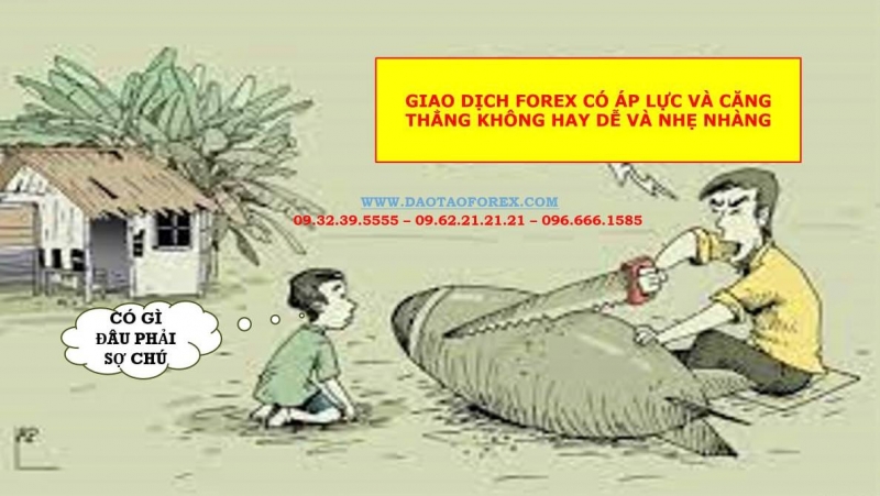 GIAO DỊCH FOREX CÓ ÁP LỰC VÀ CĂNG THẲNG KHÔNG HAY DỄ VÀ NHẸ NHÀNG