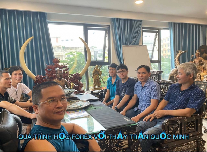 QUÁ TRÌNH HỌC FOREX VỚI THẦY TRẦN QUỐC MINH