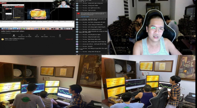 THỰC CHIẾN FOREX TRỰC TIẾP CÙNG HỌC VIÊN