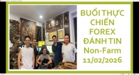 THỰC  CHIẾN FOREX Đ&Aacute;NH TIN Non-Farm 11/02/2026