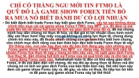 CHỈ CÓ THẰNG NGU MỚI TIN FTMO LÀ QUỸ ĐÓ LÀ GAME SHOW FOREX TIỀN BỎ RA MUA NÓ BIẾT ĐÁNH DƯ CÓ LỢI NHUẬN
