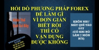 HỎI DÒ PHƯƠNG PHÁP FOREX ĐỂ LÀM GÌ VÌ ĐƠN GIẢN BIẾT RỒI THÌ CÓ VẬN DỤNG ĐƯỢC KHÔNG