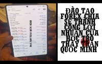 ĐÀO TẠO FOREX CHIA SẺ THÀNH CÔNG LỢI NHUẬN CỦA HỌC TRÒ THẦY TRẦN QUỐC MINH