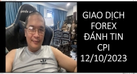 THỰC CHIẾN FOREX TIN CPI 12/10/2023