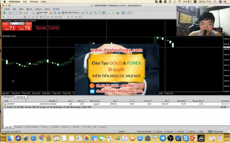 Trên thị trường Forex đã ra làm thầy dạy Forex