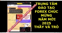 TRUNG TÂM ĐÀO TẠO FOREX CHÚC MỪNG NĂM MỚI 2025 THẦY VÀ TRÒ