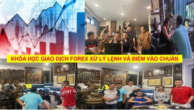 KHAI GIẢNG KHÓA HỌC GIAO DỊCH FOREX XỬ LÝ LỆNH VÀ ĐIỂM VÀO CHUẨN
