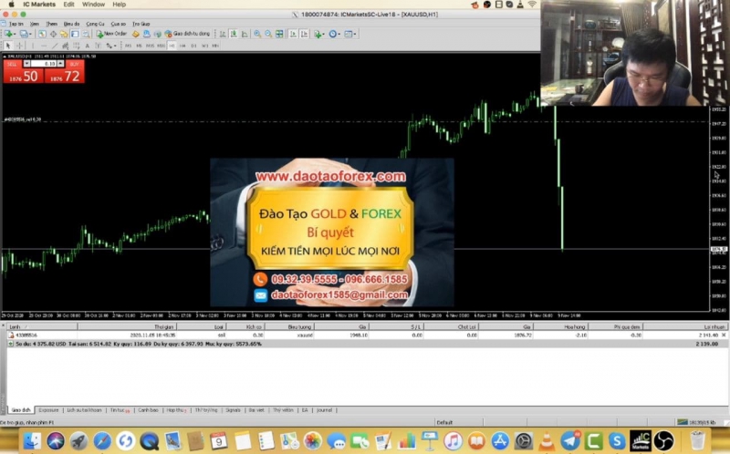 TRẦN QUỐC MINH GIAO DỊCH FOREX ĂN 1000 PIP