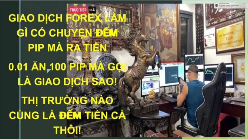 GIAO DỊCH FOREX KHÔNG CÓ CHUYỆN ĐẾM PIP MÀ RA TIỀN NHÉ