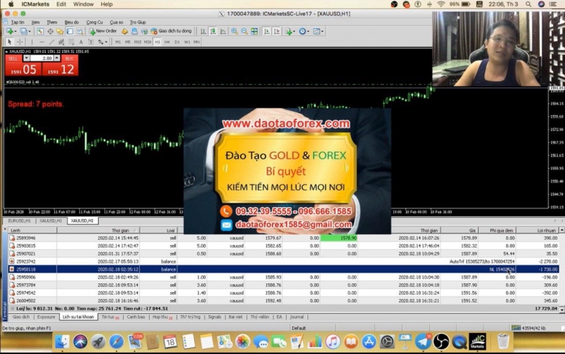 THỰC CHIẾN FOREX LÀ PHẢI GIAO DỊCH THỰC TẾ