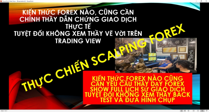 THỰC CHIẾN SCALPING FOREX