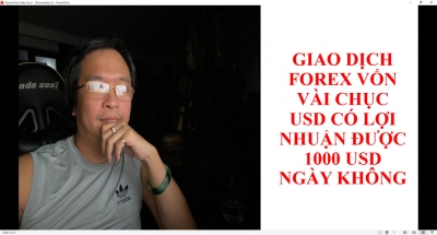 GIAO DỊCH FOREX VỐN V&Agrave;I CHỤC USD C&Oacute; LỢI NHUẬN ĐƯỢC 1000 USD NG&Agrave;Y KH&Ocirc;NG