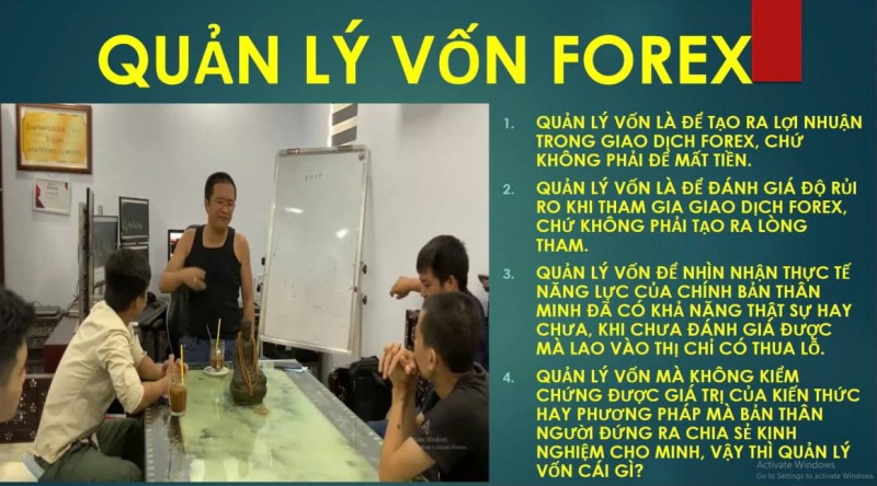 QUẢN LÝ VỐN FOREX