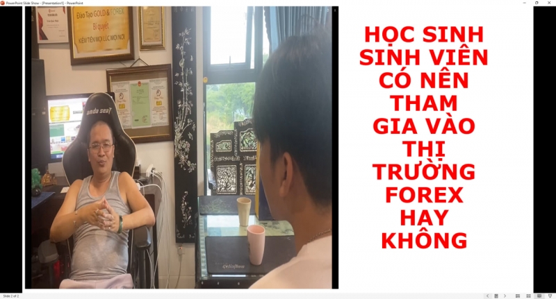 HỌC SINH SINH VIÊN CÓ NÊN THAM GIA VÀO THỊ TRƯỜNG FOREX HAY KHÔNG