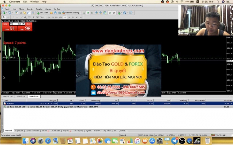 TRADE FOREX THỰC TẾ CHỨ KHÔNG CÓ VỤ NÓI MỒM