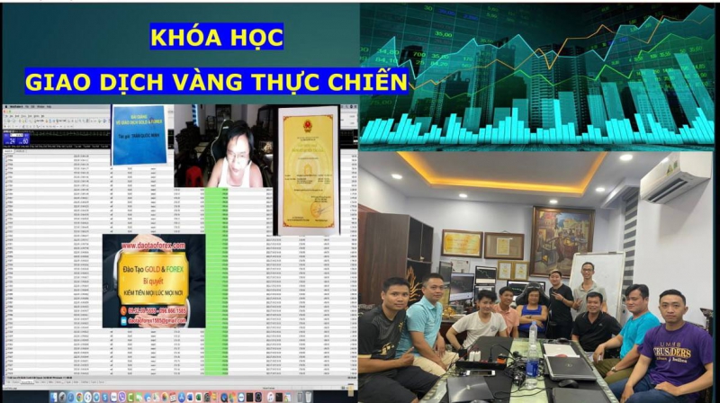 KHÓA HỌC GIAO DỊCH VÀNG THỰC CHIẾN