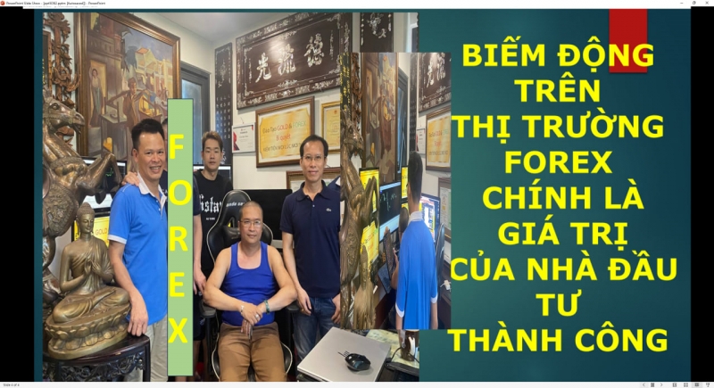 BIẾM ĐỘNG TRÊN THỊ TRƯỜNG FOREX CHÍNH LÀ GIÁ TRỊ CỦA NHÀ ĐẦU TƯ THÀNH CÔNG
