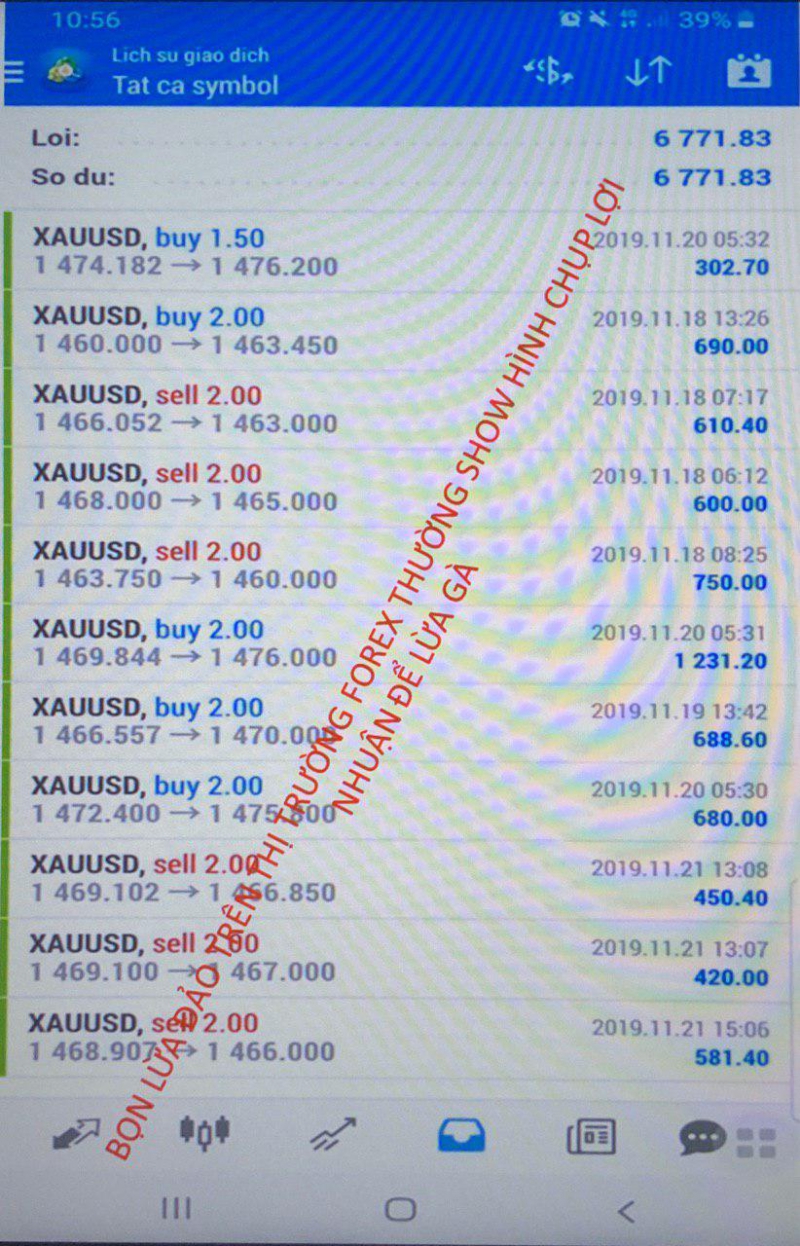 GIAO DỊCH FOREX CHỤP HÌNH LỆNH THẮNG KHOE ĐƯỢC TẠI SAO KHÔNG CHO COI RÕ TÀI KHOẢN LIVE ĐƯỢC