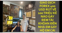 KỸ NĂNG FOREX 400 USD RÚT VỀ 100 TRIỆU