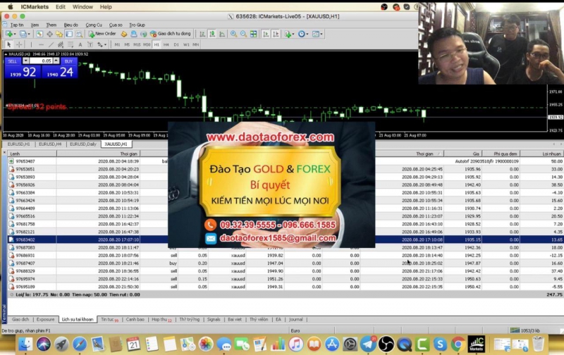 TÀI KHOẢN FOREX NHỎ LIỆU CÓ GIAO DỊCH THÀNH CÔNG HAY KHÔNG
