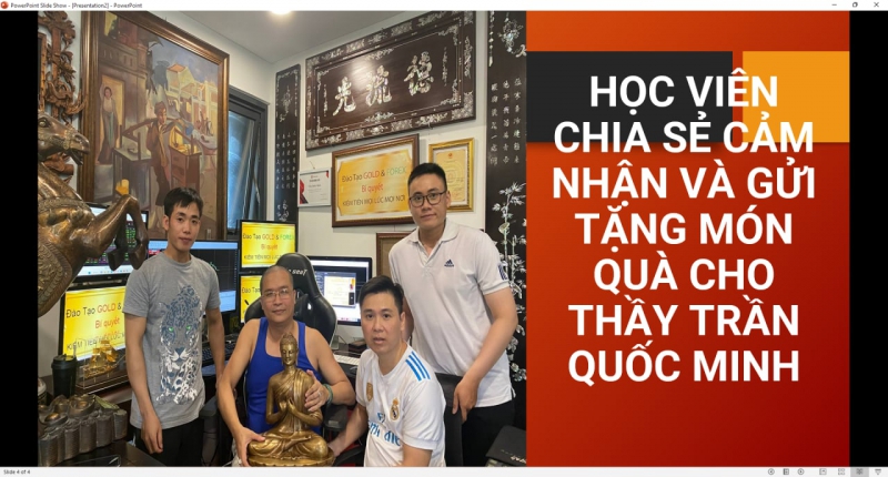 THẦY TRẦN QUỐC MINH VÀ TÌNH CẢM CỦA HỌC VIÊN THEO HỌC FOREX