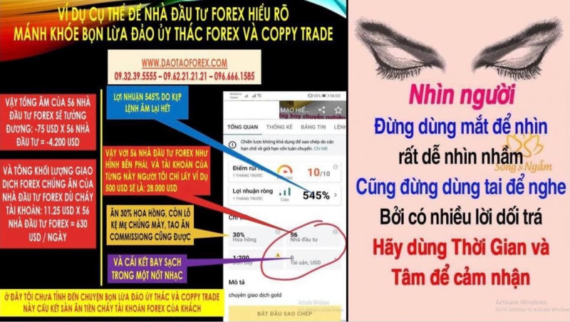 LỪA ĐẢO ỦY THÁC FOREX