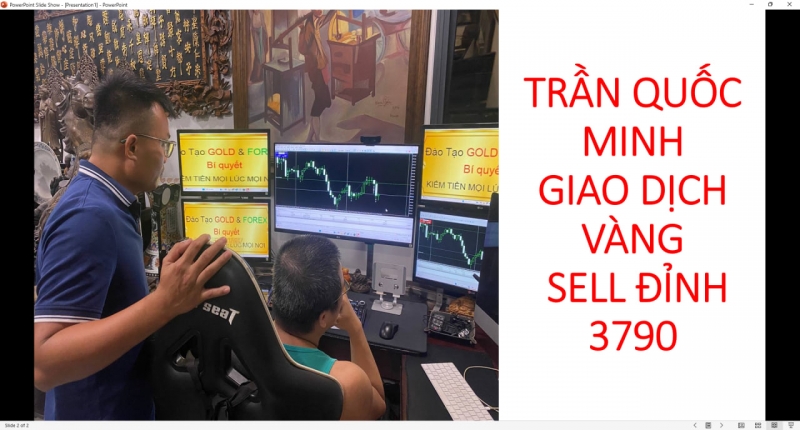 THỰC TẾ TRẦN QUỐC MINH GIAO DỊCH VÀNG SELL 3790 ĂN HÀNG TRĂM PIP