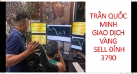 THỰC TẾ TRẦN QUỐC MINH GIAO DỊCH VÀNG SELL 3790 ĂN HÀNG TRĂM PIP