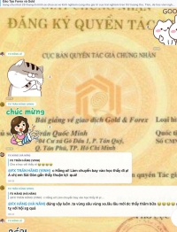 TRẦN QUỐC MINH NHỮNG CHIA SẺ GIAO DỊCH FOREX CỦA HỌC VIÊN