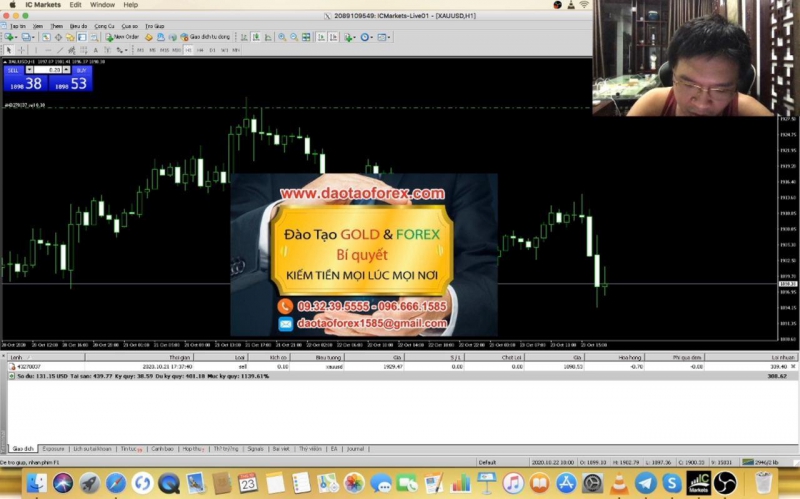 THẦY DẠY FOREX KHÔNG CHỊU TRADE LIVE TRỰC TIẾP VẬY MÀ LÀ THẦY SAO