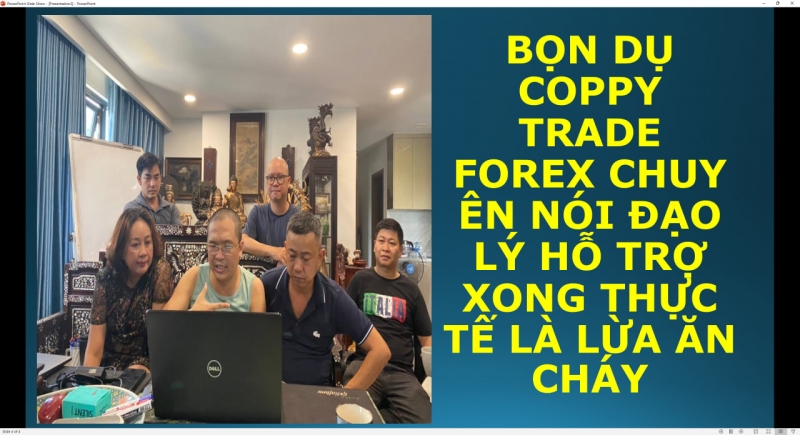 BỌN DỤ COPPY TRADE FOREX CHUYÊN NÓI ĐẠO LÝ HỖ TRỢ XONG THỰC TẾ LÀ LỪA ĂN CHÁY