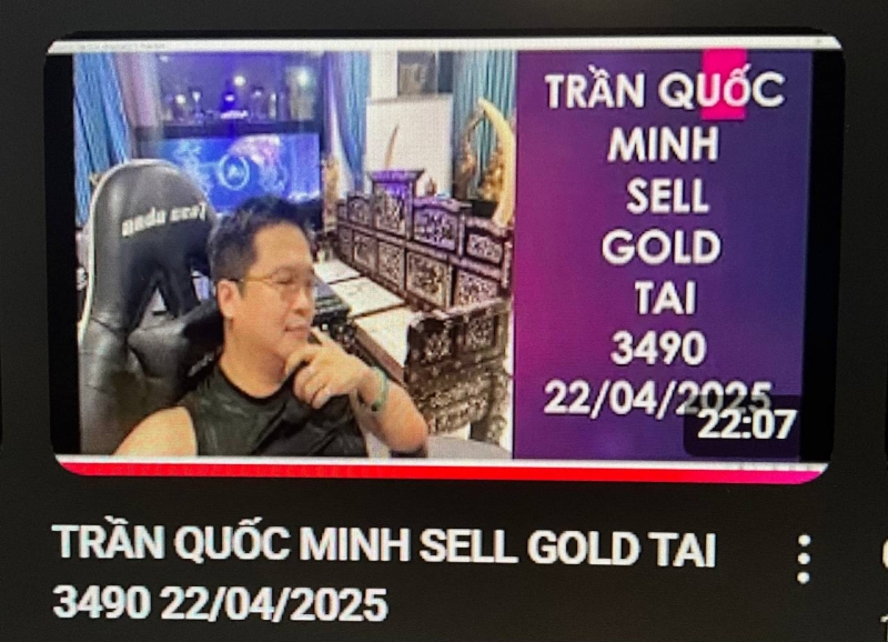 THỰC CHIẾN GIAO DỊCH VÀNG SELL ĐỈNH 3500 CỦA THẦY TRẦN QUỐC MINH