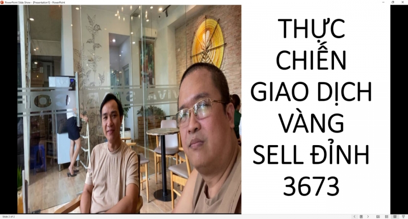 GIAO DỊCH VÀNG SELL ĐỈNH 3672 CỦA TRẦN QUỐC MINH